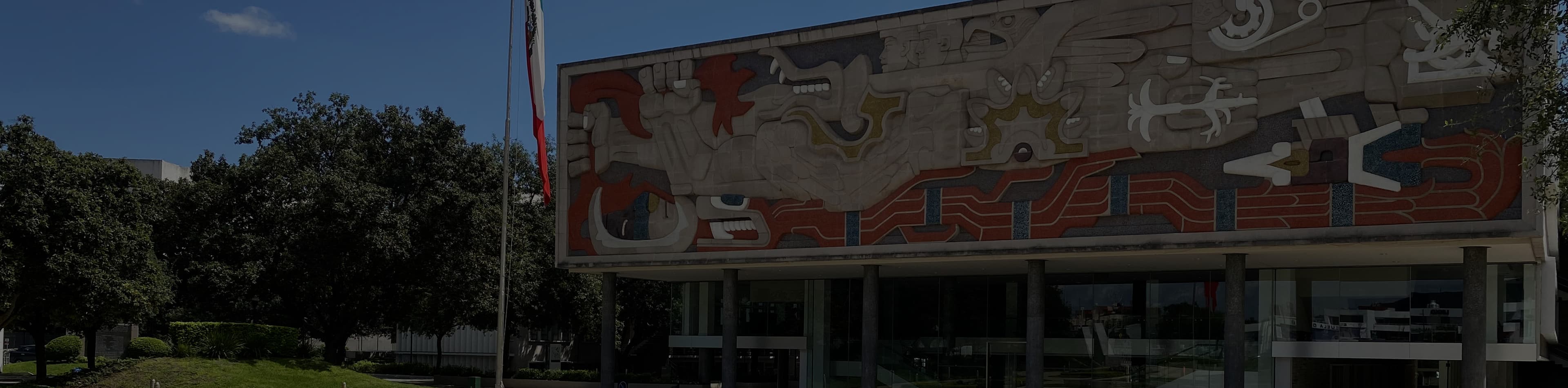 Mural at ITESM Rector's Office.